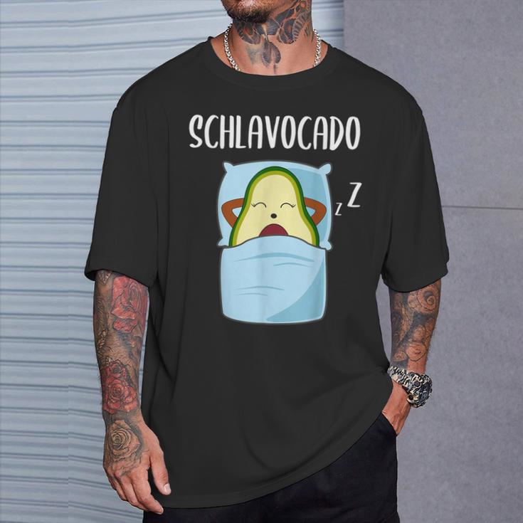 Avocado Sleep Pyjamas S T-Shirt Geschenke für Ihn