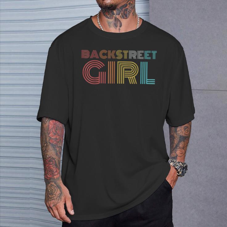 Backstreet Girl Retro Look T-Shirt Geschenke für Ihn