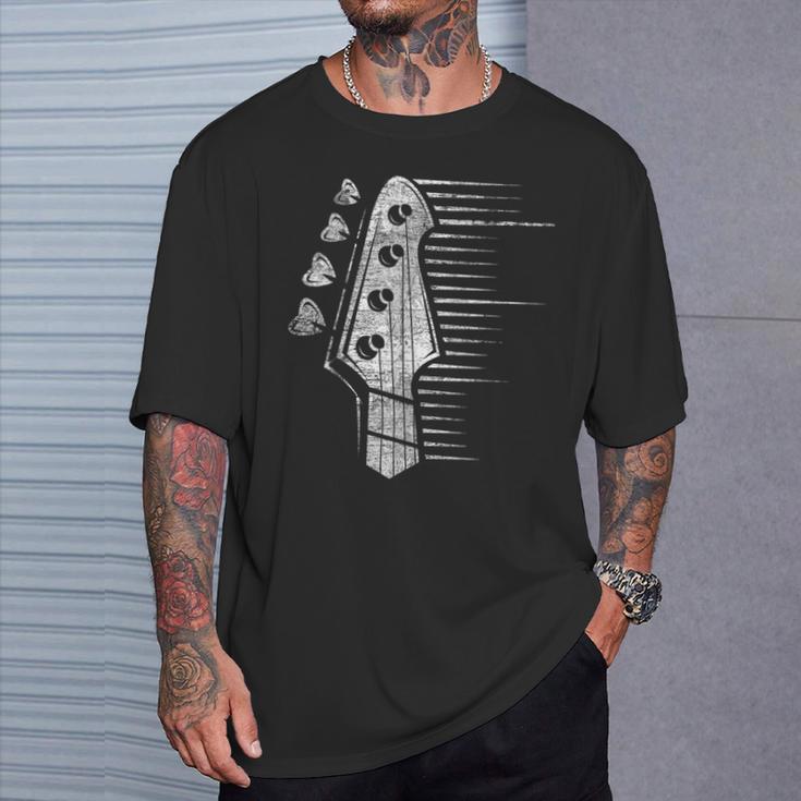 Bajo Eléctrico Rockero Rock Música Instrumento Bajista Camiseta unisex Regalos para él