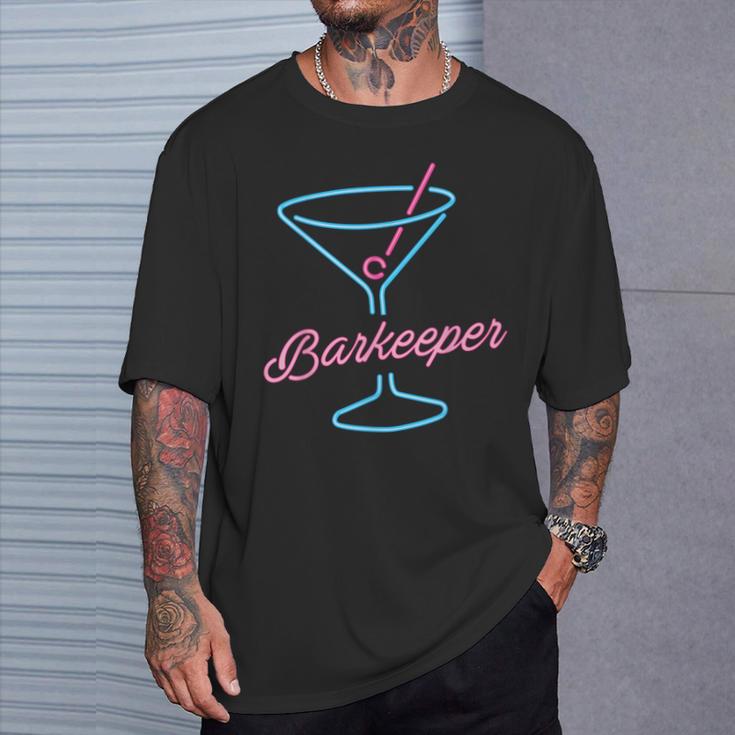 Barbesitzer Bartending Best Bartender T-Shirt Geschenke für Ihn