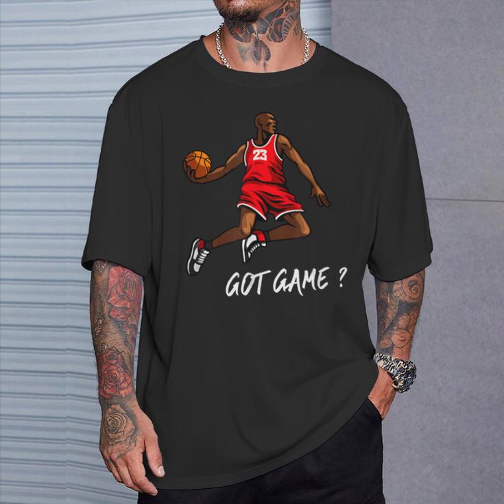 Basketball 23 Got Game Dunk T-Shirt Geschenke für Ihn