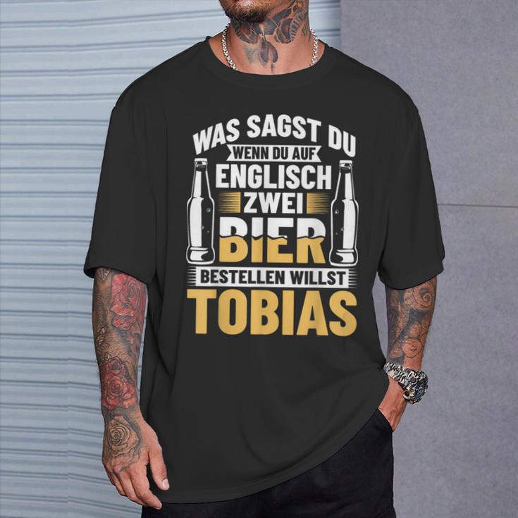 Beer Order Tobias Beer Drinking Beer Brewerer Beer Drinker T-Shirt Geschenke für Ihn