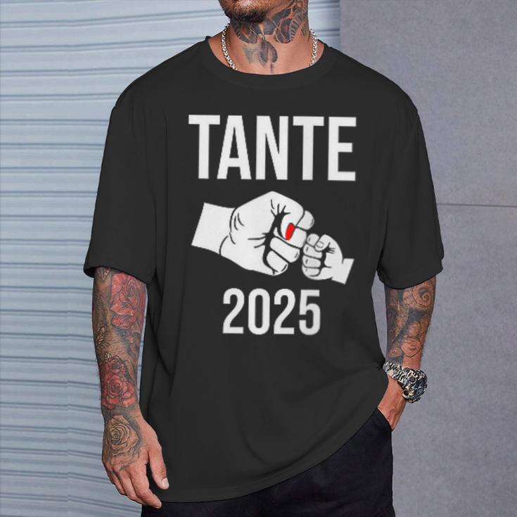 Befördert Zur Tante 2025 Ich Werde Tante 2025 Tante 2025 T-Shirt Geschenke für Ihn