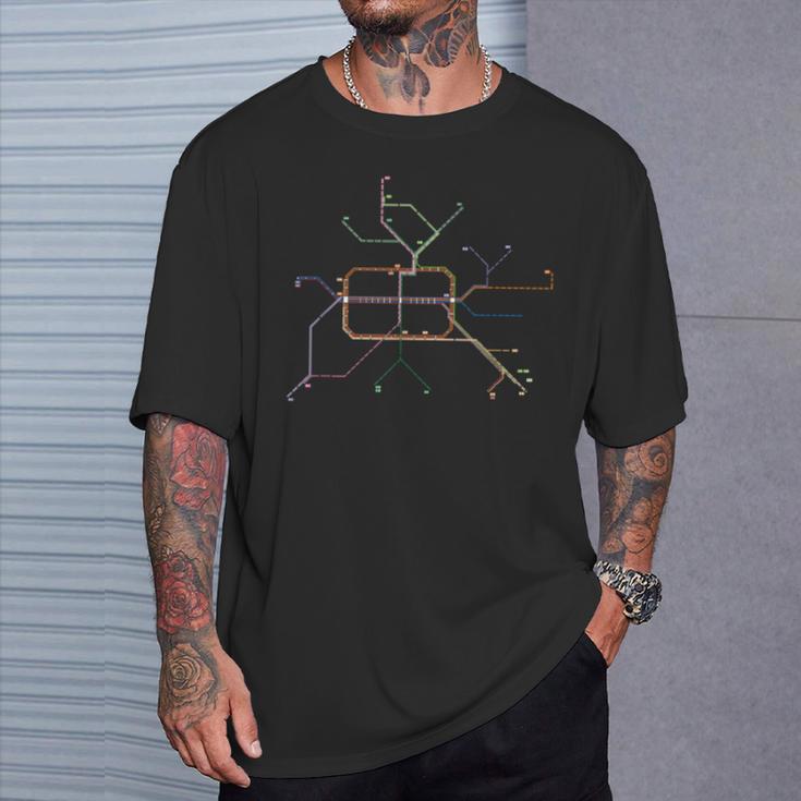 Berlin U-Bahn Expert T-Shirt Geschenke für Ihn