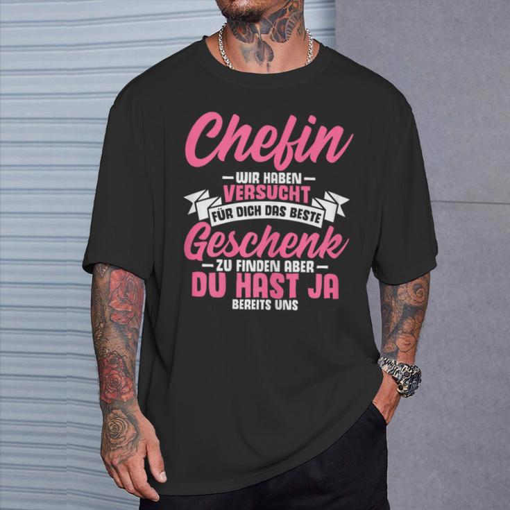 Beste Chefin Best Team Workmate T-Shirt Geschenke für Ihn