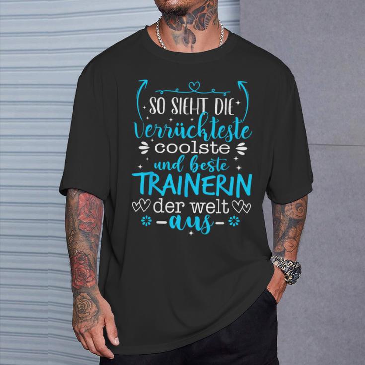 Beste Trainerin Der Welt Trainer T-Shirt Geschenke für Ihn