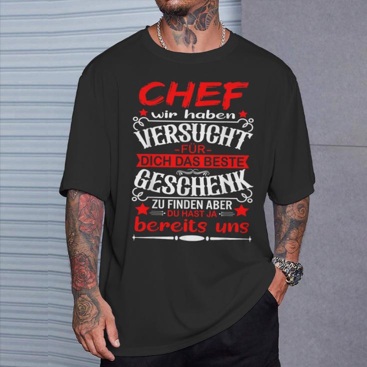 Bester Chef Für Dich Das Beste Chef T-Shirt Geschenke für Ihn