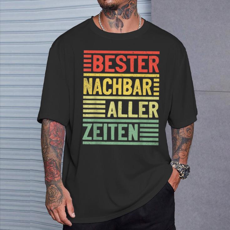 Bester Nachbar Alles Zeiten Nachbarn T-Shirt Geschenke für Ihn