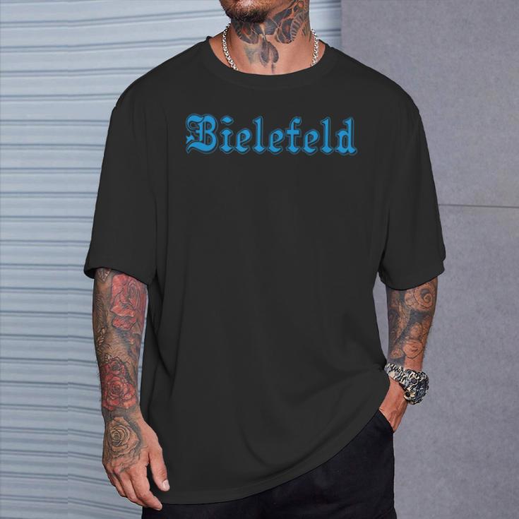 Bielefeld Fanartikel Ascent Retro T-Shirt Geschenke für Ihn