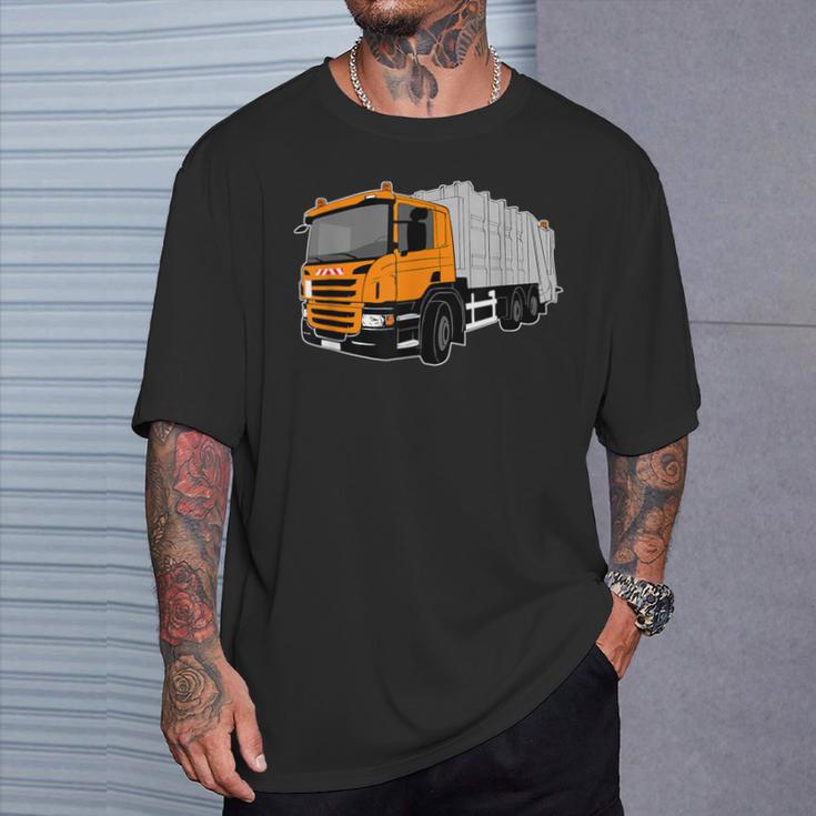 Bin Truck T-Shirt Geschenke für Ihn