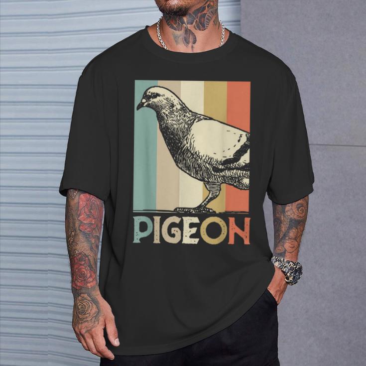 Bird Dove Breeders Pigeon Breeding T-Shirt Geschenke für Ihn