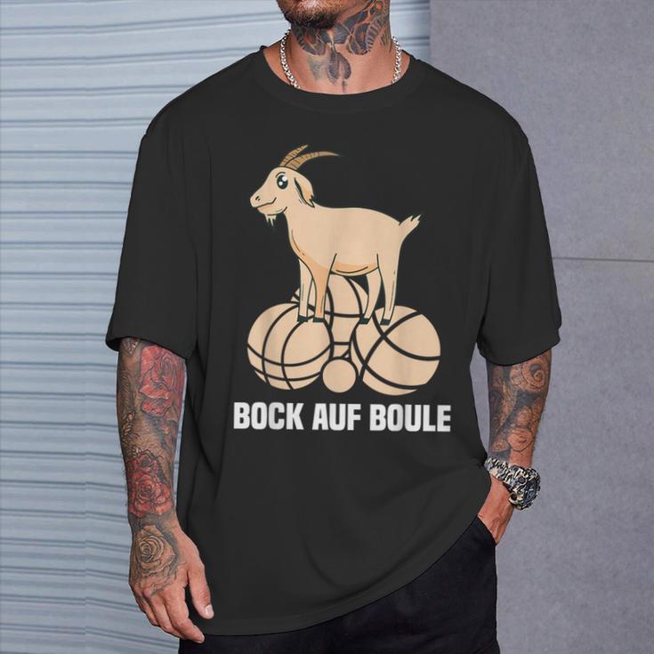 Bock Auf Boule Boule Petanque T-Shirt Geschenke für Ihn