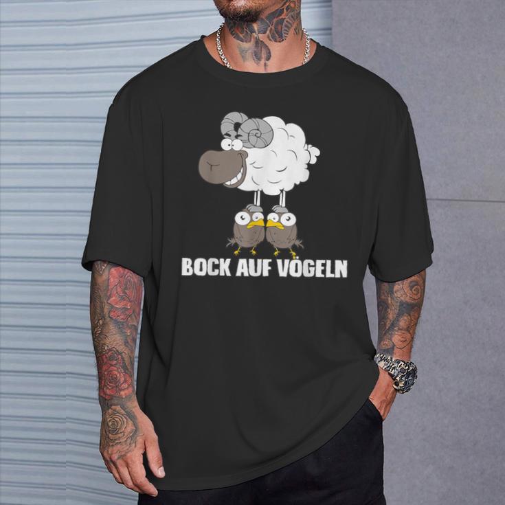 Bock Aufögeln Lustiger Spruch T-Shirt Geschenke für Ihn