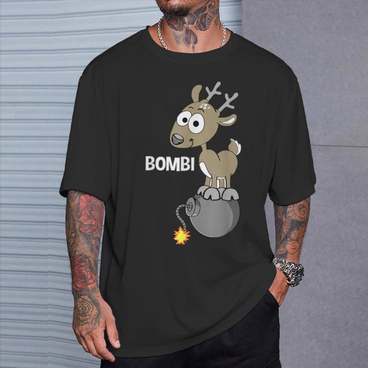 Bombi Deer T-Shirt Geschenke für Ihn