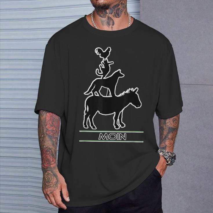 Bremer Stadtmusikanten Moin Fan Bremerhaven Hb Bremen Animals T-Shirt Geschenke für Ihn