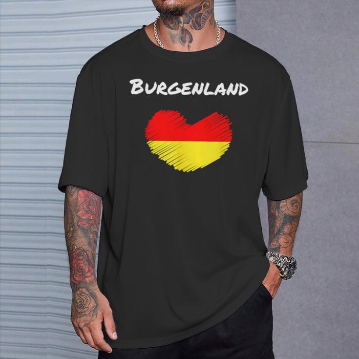 Burgenland Liebe Zum Burgenland T-Shirt Geschenke für Ihn