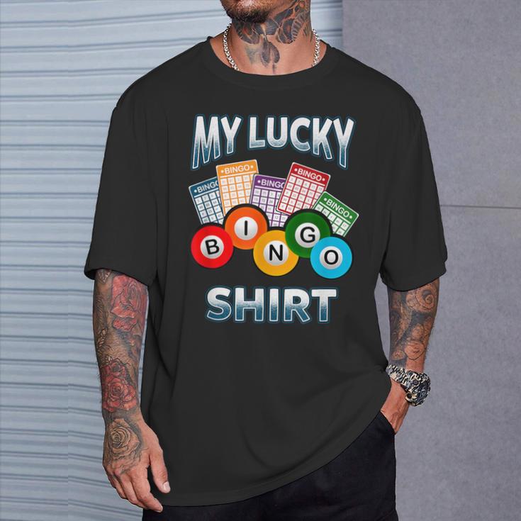 Ceci Est Ma Chemise De Bingo Chanceux Joueur De Bingo Drôle Casino Ceci Est Ma Chemise De Bingo Chanceux Joueur De Bingo Drôle Casino