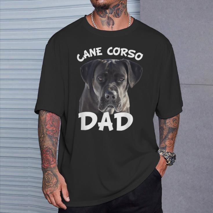 Cane Corso Dad Italian Mastiff Dog T-Shirt Geschenke für Ihn