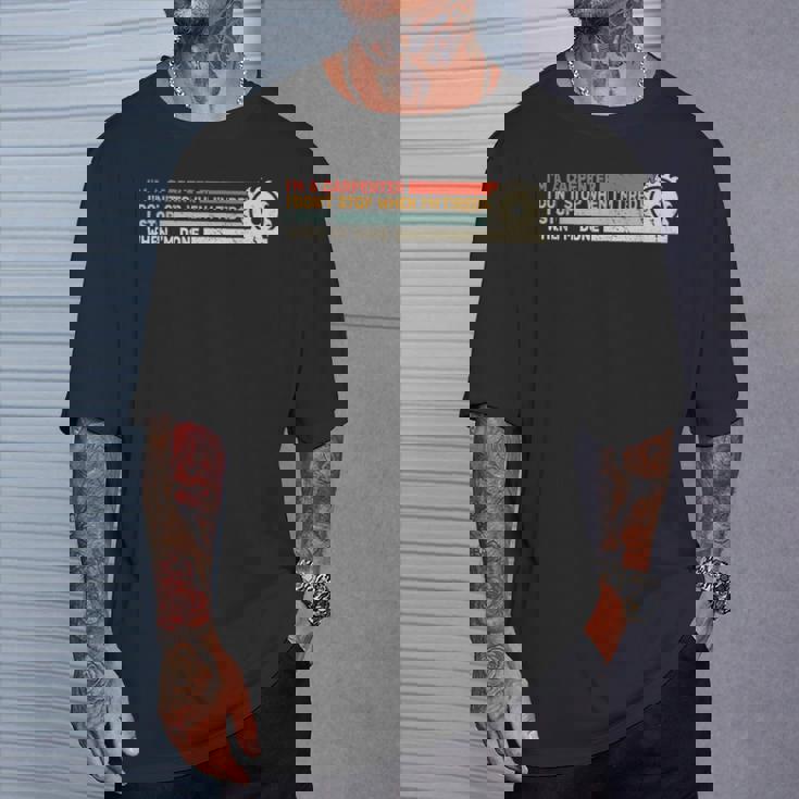 Carpinteros Carpinteros Para Hombres Retro Madera De Carpintero Para Hombres Camiseta unisex Regalos para él