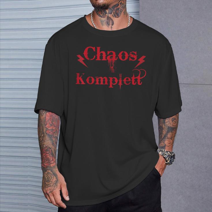 Chaos Kompletterpiss Dich T-Shirt Geschenke für Ihn