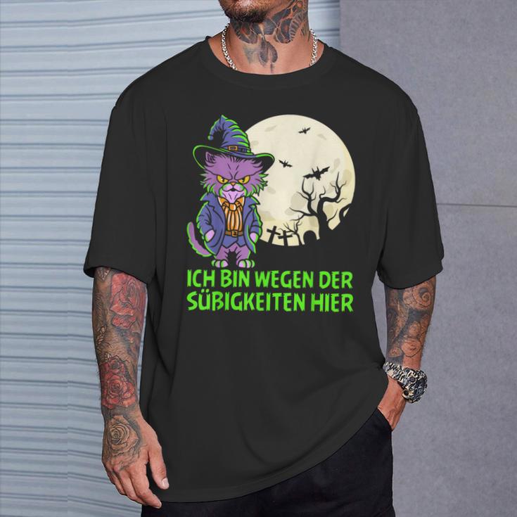 Children's Ich Bin Wegen Der Süßigkeiten Hier T-Shirt Geschenke für Ihn