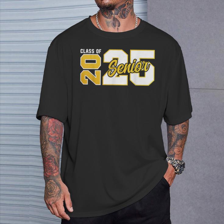 Class Of 2025 Senior 2025 Graduation 2025 Back To School T-Shirt | Mazezy