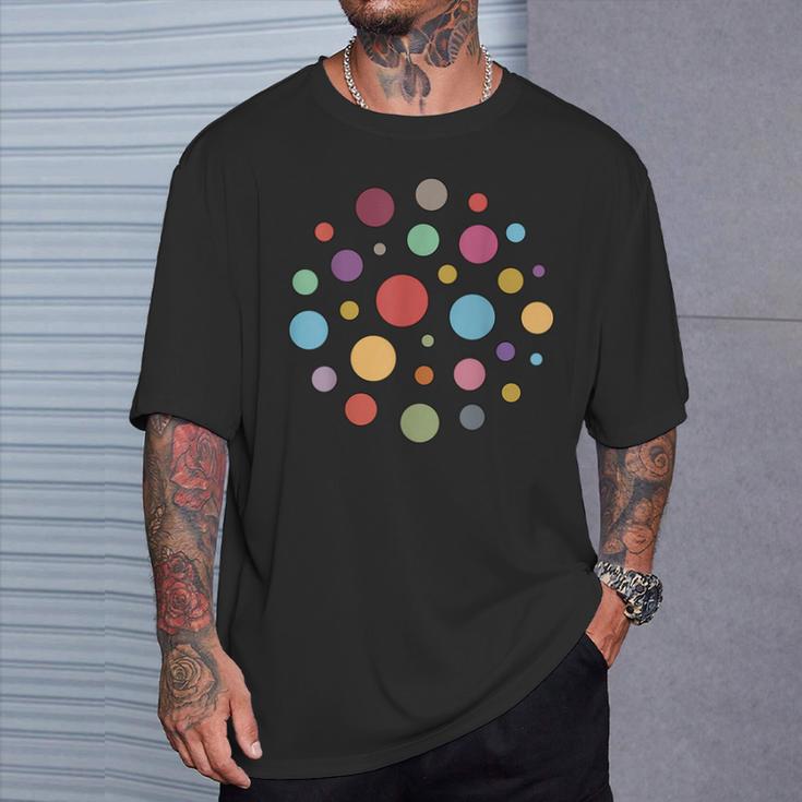 Colourful Dots For Frohnaten T-Shirt Geschenke für Ihn