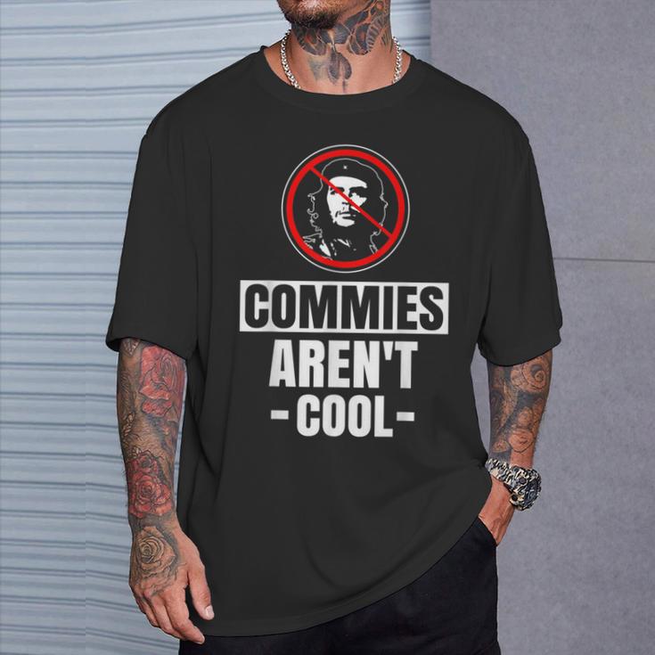 Commies Aren't Cool Anti-Communism S T-Shirt Geschenke für Ihn