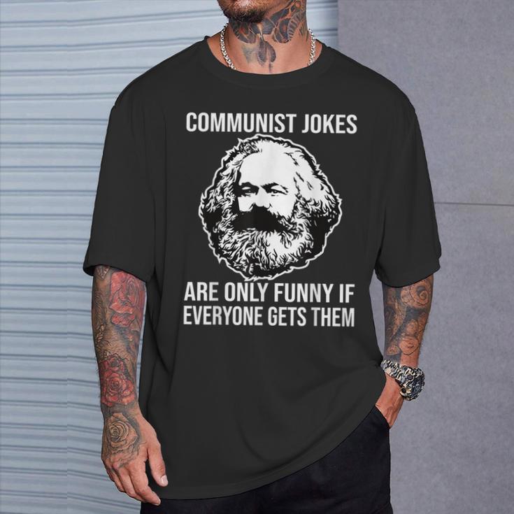 Communism Memes Socialism Marxism Karl Marx T-Shirt Geschenke für Ihn