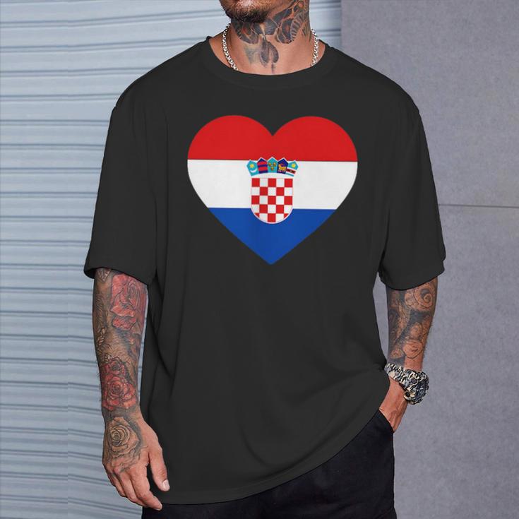 Croatia Flag Croatia Children's Croatia Hrvatska T-Shirt Geschenke für Ihn