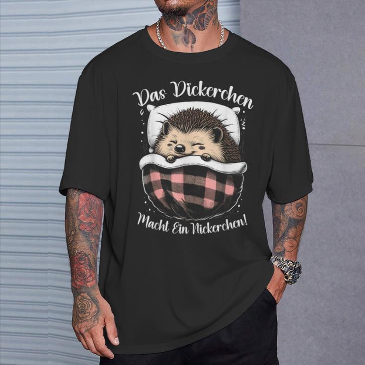 Das Dickerchen Macht Ein Nickerchen Macht Ein N T-Shirt Geschenke für Ihn