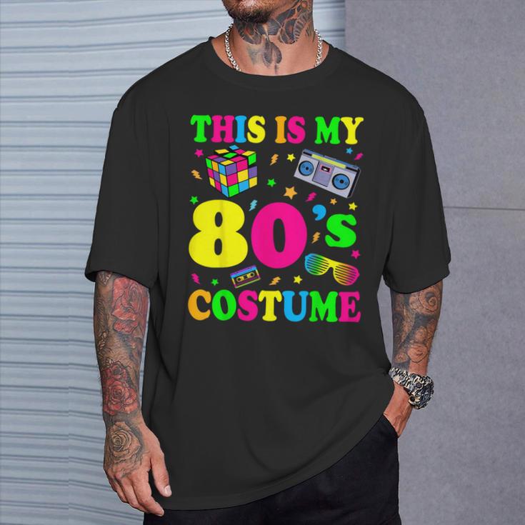 Das Ist Mein 80S Costume 1980S Party S T-Shirt Geschenke für Ihn