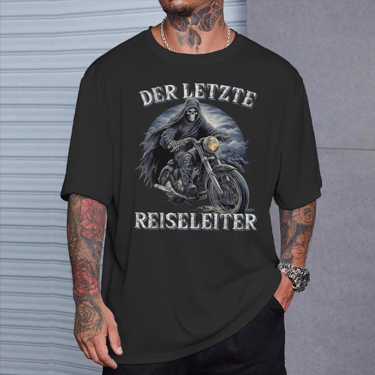 Der Letzte Reiseleiter Biker Motorrad T-Shirt Geschenke für Ihn