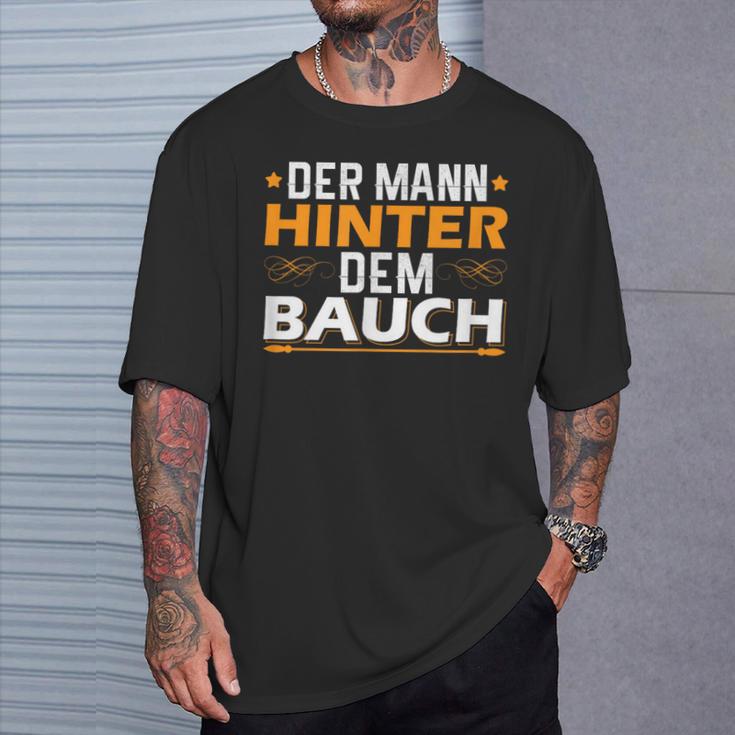 Der Mann Hinter Dem Bauch T-Shirt Geschenke für Ihn