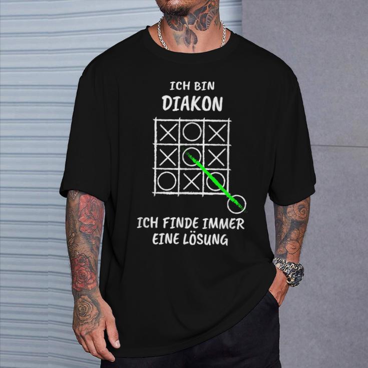 Diakon T-Shirt Geschenke für Ihn