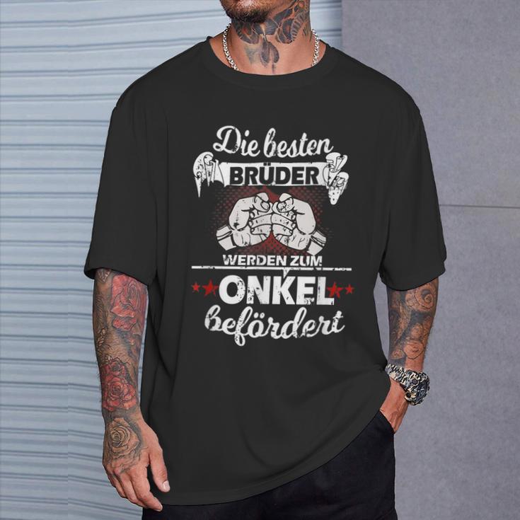 Die Besten Brüder Werden Zum Onkel Beförderen The Best Brothers Are In T-Shirt Geschenke für Ihn