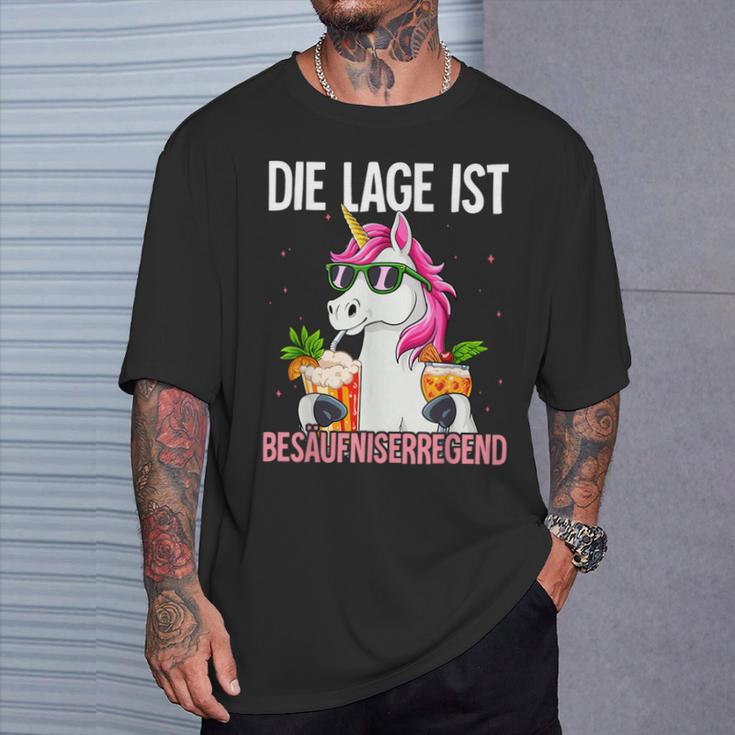 Die Lage Ist Besäufniserregend T-Shirt Geschenke für Ihn