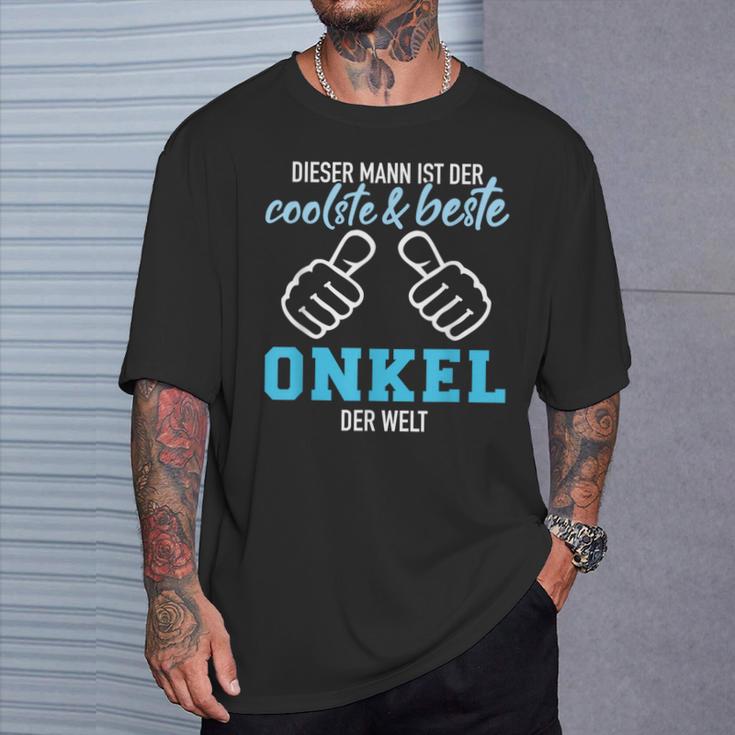 Dieser Mann Ist Der Coolste Und Beste Uncle Der Welt T-Shirt Geschenke für Ihn