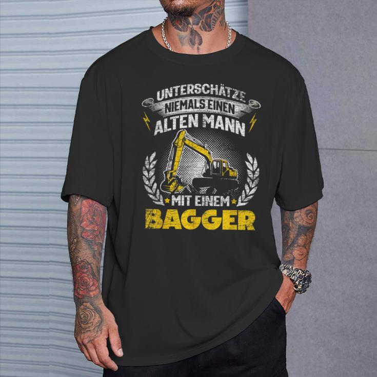 Digger Driver Digger Saying Digger Driver T-Shirt Geschenke für Ihn