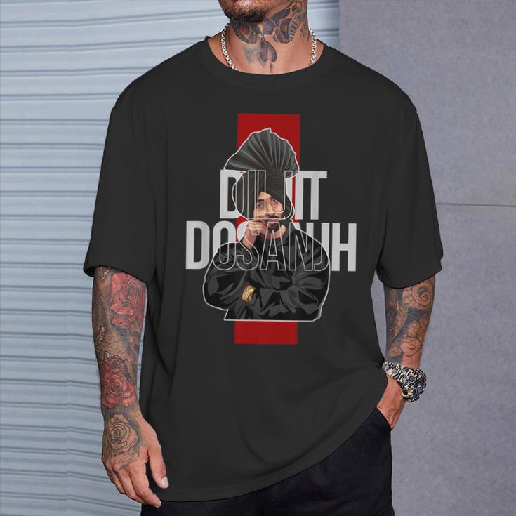 Diljit Dosanjh Punjabi Singer Desi Clothing Punjabi T-Shirt Geschenke für Ihn