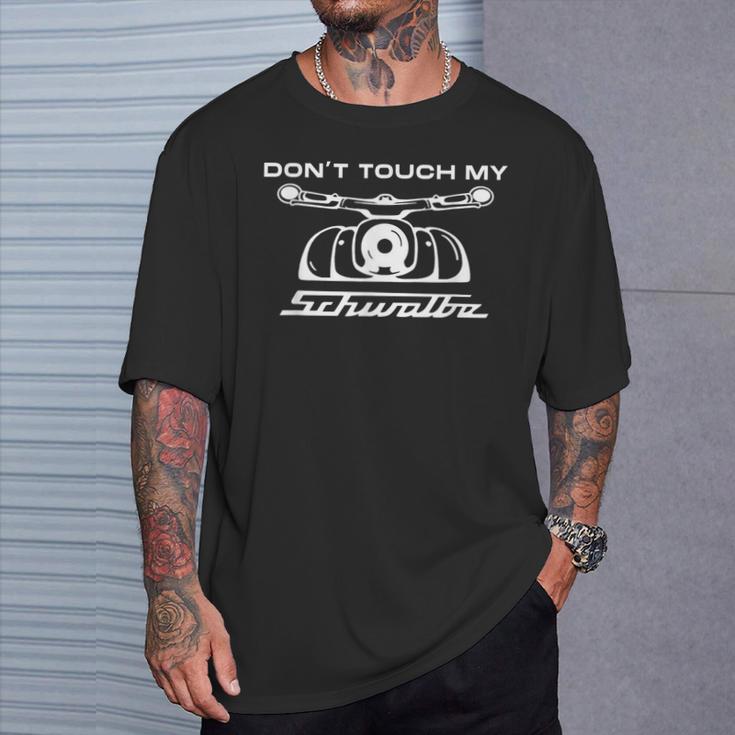 Dont Touch My Schwalbe Suhl Simme Two-Stroke Motor 2 Stroke Love T-Shirt Geschenke für Ihn