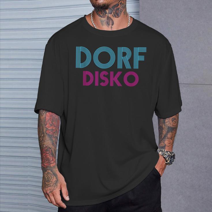 Dorfdisko T-Shirt Geschenke für Ihn