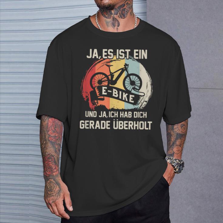 E-Bike Ja Ich Hab Dich Überhaut E Bike T-Shirt Geschenke für Ihn