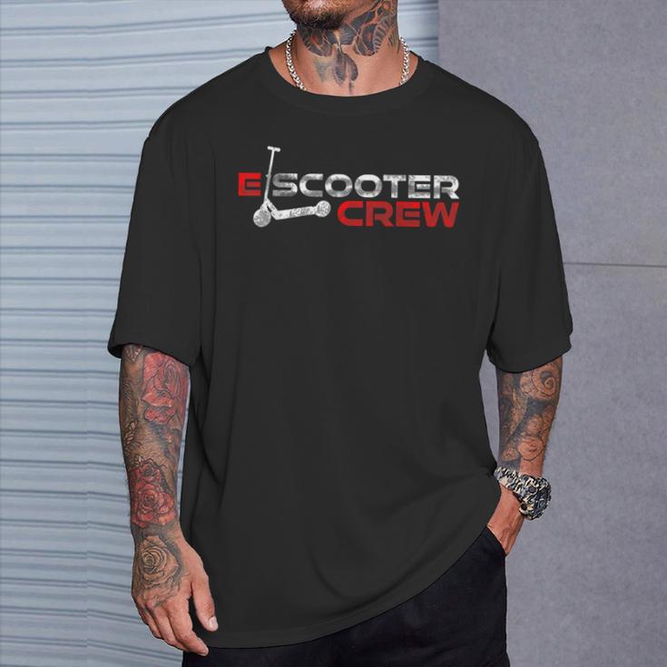 E Scooter Crew Gang T-Shirt Geschenke für Ihn