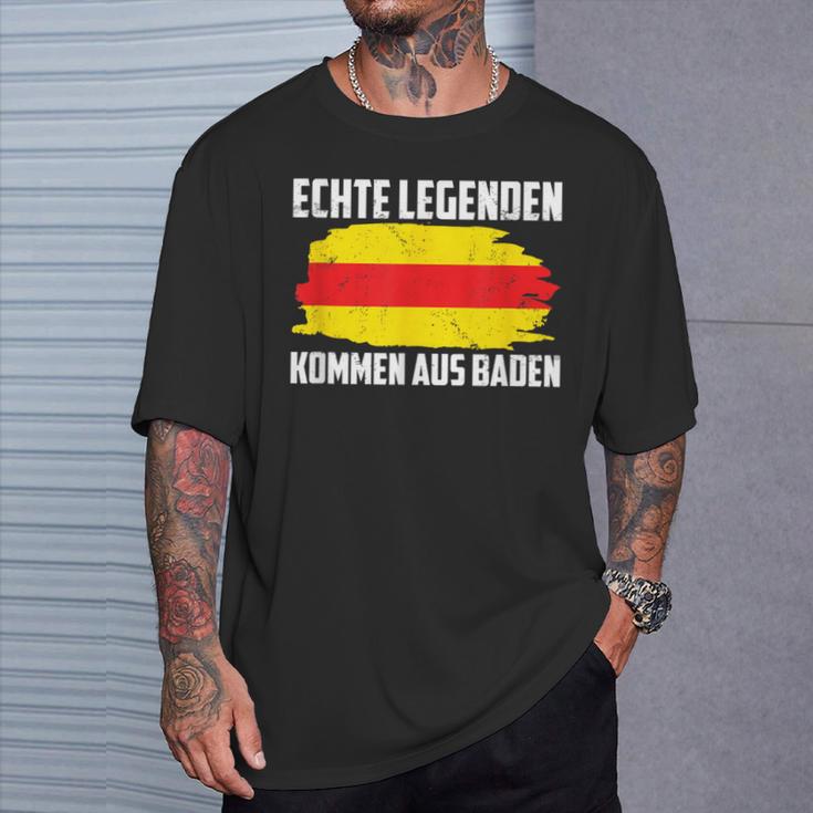 Echte Legenden Kkommen Aus Baden Echte Legends Kkommen Aus B T-Shirt Geschenke für Ihn