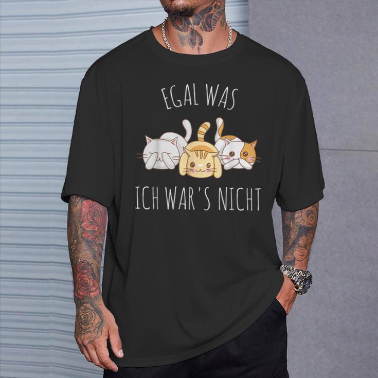 Egal Was Ich War Es Nicht T-Shirt Geschenke für Ihn