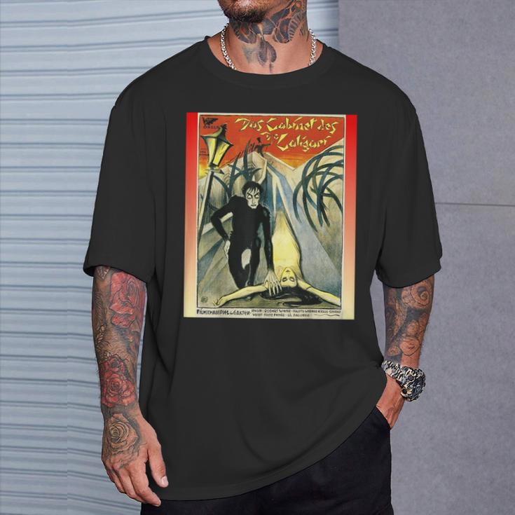El Gabinete Del Dr Caligariintage Horror Camiseta unisex Regalos para él