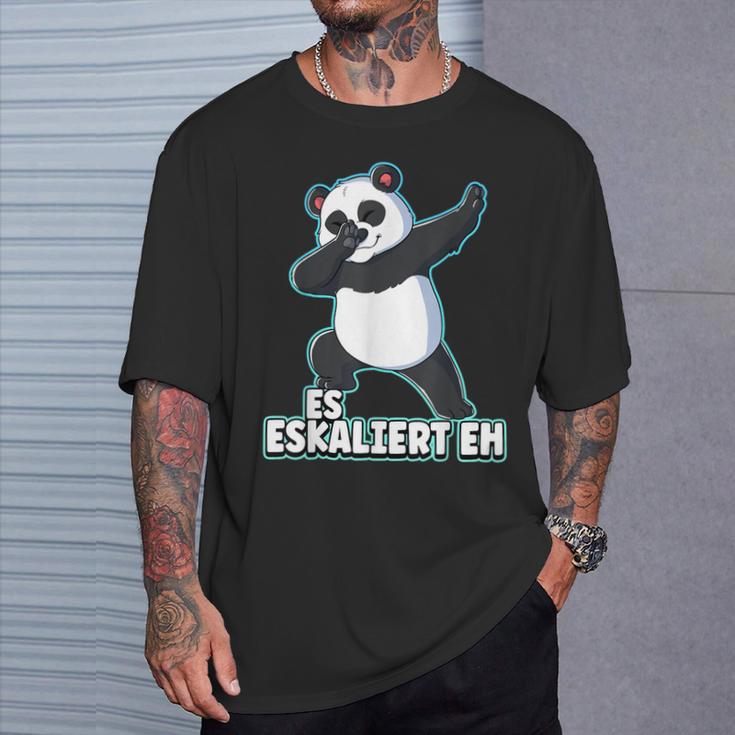 Es Eskaliert Eh Panda S T-Shirt Geschenke für Ihn