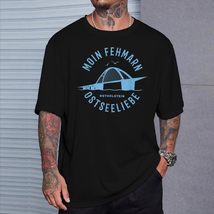 Fehmarnsundbrücke T-Shirt Geschenke für Ihn