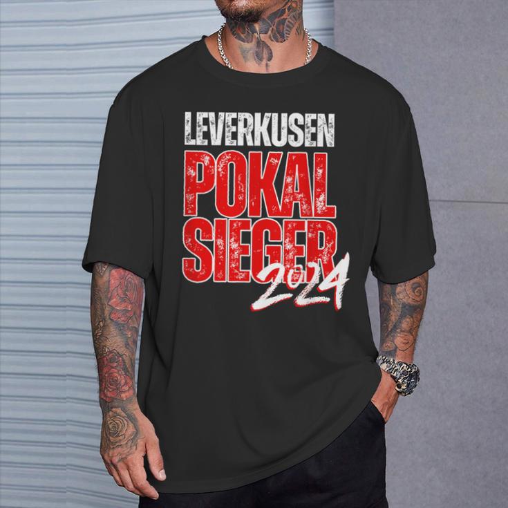 Football Cup Winner Leverkusen Fan Unbeaten Double T-Shirt Geschenke für Ihn